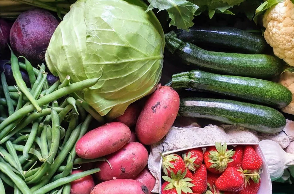 Cassetta grande - Frutta e verdura di stagione dai 7 agli 8 kg.